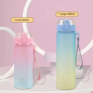 NEW Large Capacity Portable Plastic Water Bottle 1